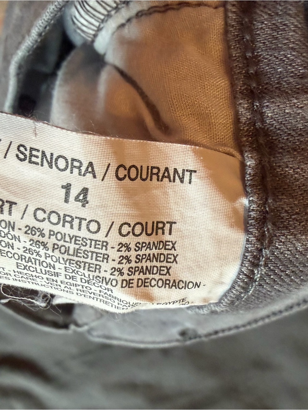 Gloria Vanderbilt Women’s Amanda Jeans — Gray - Picture 2 of 6
